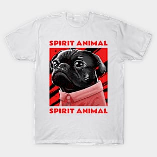 Spirit animal Pug T-Shirt